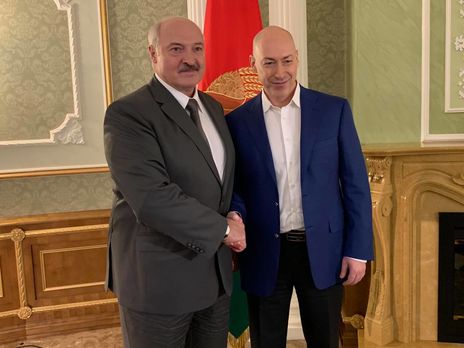 Александр Лукашенко и Дмитрий Гордон встретились для записи программы в Минске