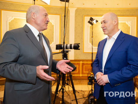 Лукашенко сказал Гордону, что думает о событиях 2014 года в Крыму