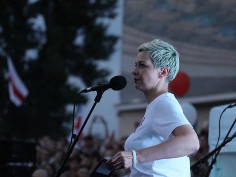 В Минске задерживали Колесникову, соратницу оппозиционного кандидата в президенты Тихановской