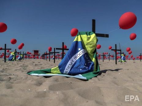 В Бразилии объявили траур по погибшим от COVID-19