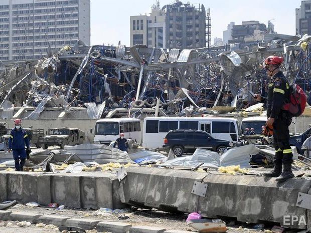 Число жертв взрыва в порту Бейрута достигло 220