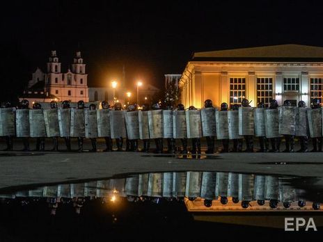 В Беларуси вечером 9 августа прошли массовые акции протеста. Фоторепортаж