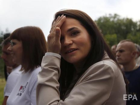 Тихановская выехала в Литву