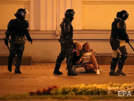 МВД Беларуси рассказало, сколько человек задержали на акциях протеста 10 августа