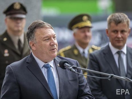 Помпео заявив, що США можуть ввести санкції проти Білорусі