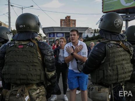 По данным МВД Беларуси, за время протестов в стране были задержаны около 7 тыс. человек