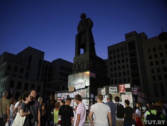 В МВД Беларуси отрицают задержания митингующих в Минске 16 августа