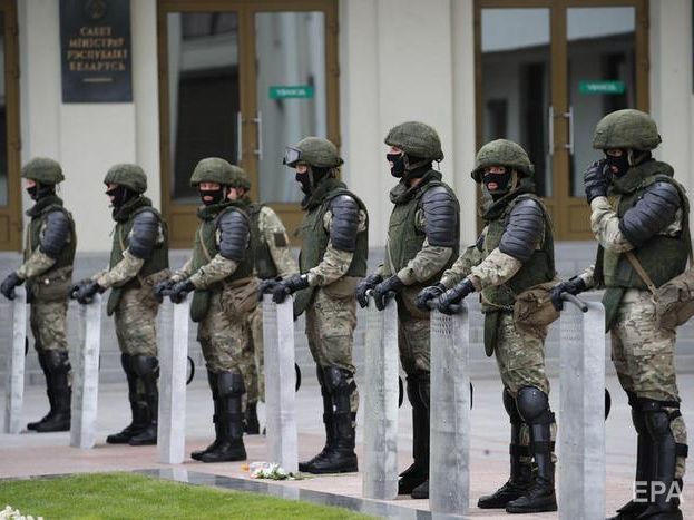 В МВД Беларуси сообщили, что силовиков наградили по мартовскому представлению