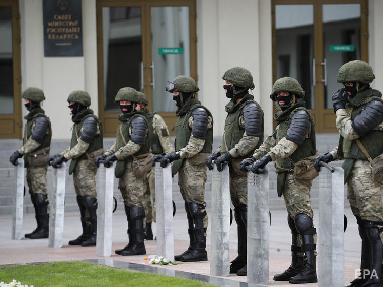 В МВД Беларуси заявили, что не собираются публично осуждать своих коллег за действия во время протестов