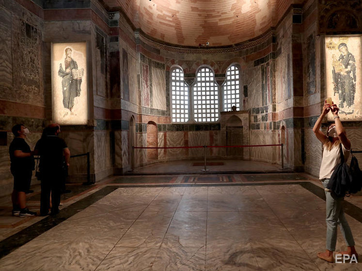 Эрдоган превратил в мечеть византийский монастырь Хора