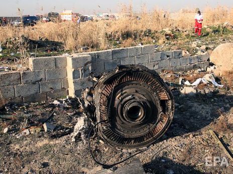 Український літак збили в Ірані 8 січня
