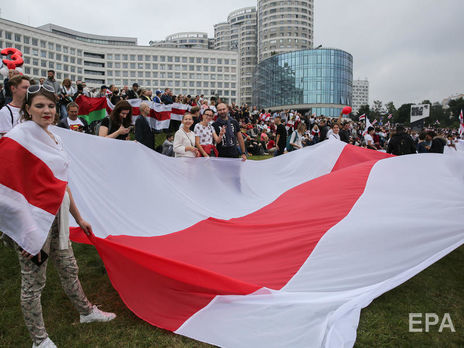У МВС Білорусі розповіли, скільки виписали протоколів на учасників недільних мітингів