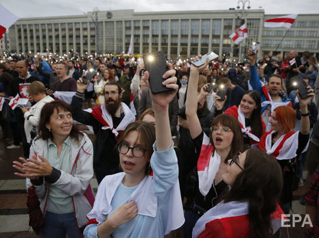 Під час протестів у Білорусі затримали приблизно 7 тис. демонстрантів