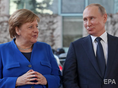 Меркель огорчилась тем, что Путин 