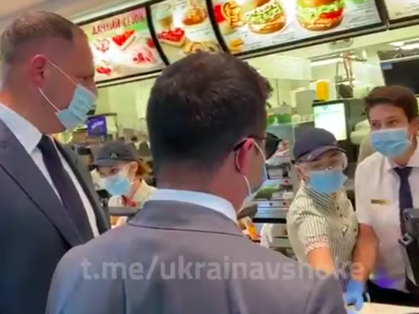 Зеленский в Днепре сходил в McDonald's