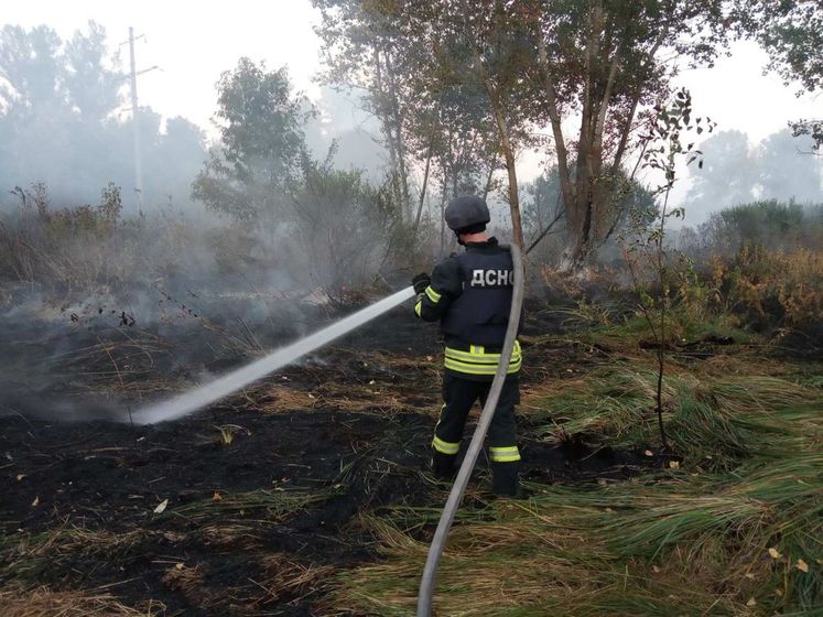 У Луганській області ліквідовано три осередки пожежі – ДСНС України