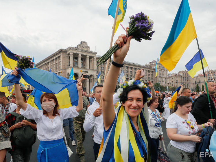В этом году празднование Дня Независимости в Киеве обошлось правительству в шесть раз дороже, чем в прошлом