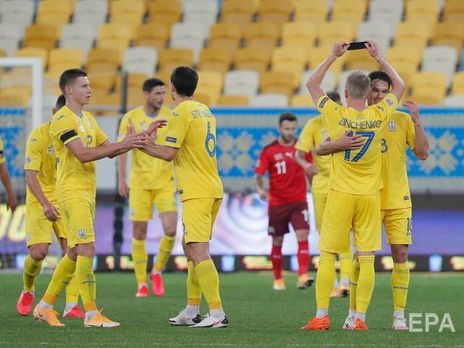 Українські футболісти виграли у збірної Швейцарії. Фоторепортаж