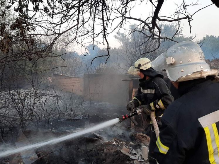 У Луганській області локалізували два осередки пожеж – ДСНС