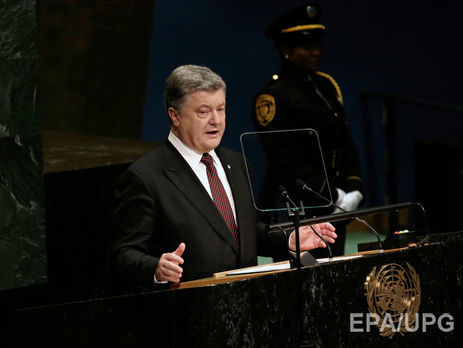 Порошенко: Ложь – козырная карта Путина