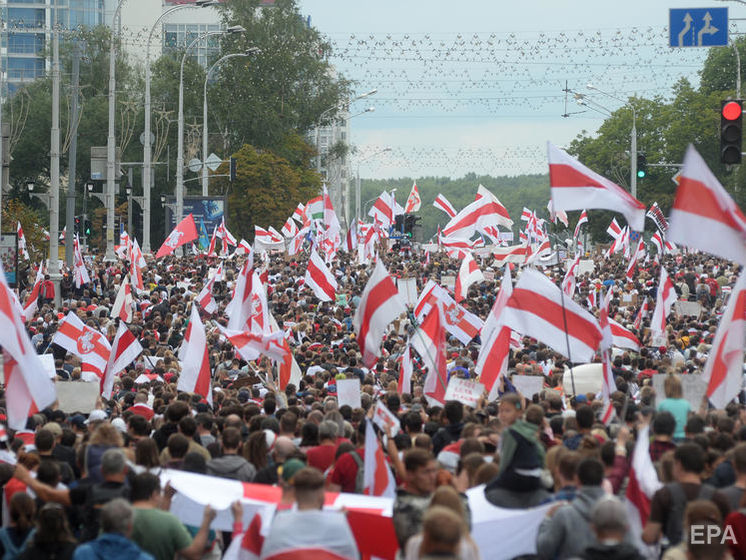 В Беларуси 6 сентября задержали больше 600 митингующих
