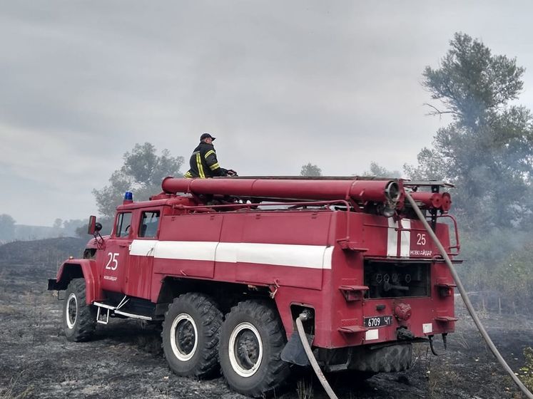 Рятувальники ліквідували лісові пожежі в Луганській області