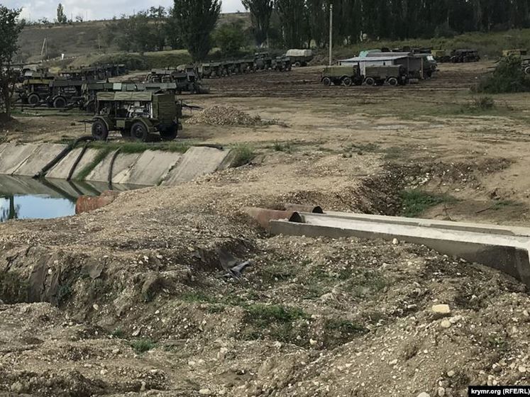 Російські військові у Криму осушують річку для потреб Сімферополя
