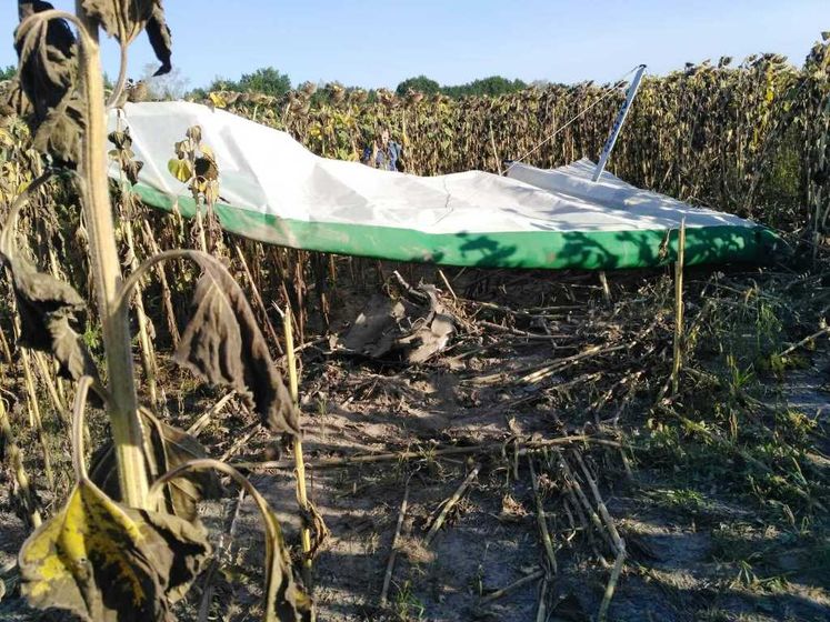 В Житомирской области упал дельтаплан, пилот погиб
