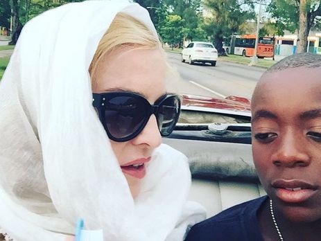 Мадонна отпраздновала день рождения сына Дэвида