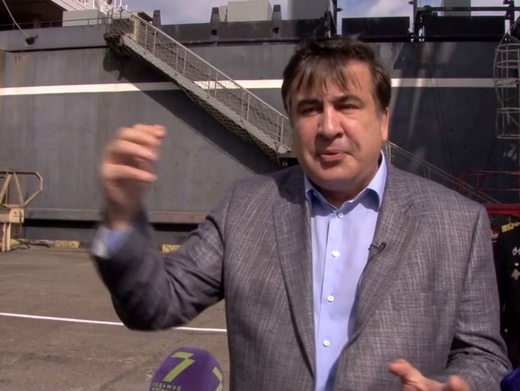 Саакашвили: Вопиющий случай вредительства в наших портах. Уже второй год простаивают два супер-парома