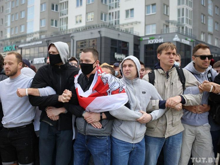 В Минске первые задержания начались еще до акции протеста