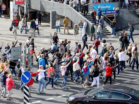 150-тысячный Марш героев прошел в Минске. Фоторепортаж