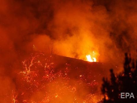 Густий дим від лісових пожеж у США можна виявити на відстані більше ніж 8 тис. км від них у Європі