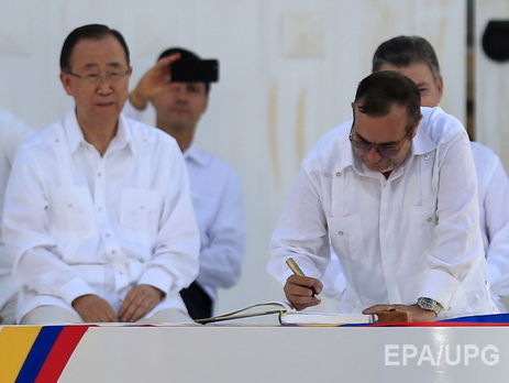 ЕС исключил колумбийскую партизанскую группировку FARC из списка террористических организаций