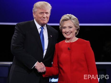 Трамп и Клинтон провели первый раунд теледебатов. Фоторепортаж