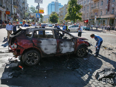 Машину Шеремета підірвали в Києві