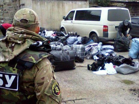 СБУ задержала в районе АТО незаконные грузы более чем на 1 млн грн