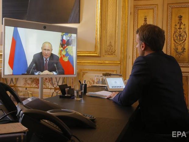 По поводу утечки в прессу деталей разговора Путина с Макроном проводится расследование – МИД Франции