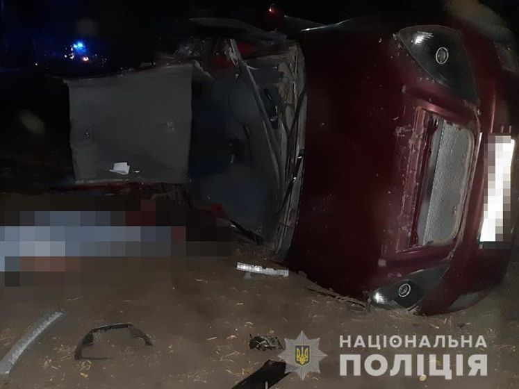 У Запорізькій області у ДТП за участю 15-річного водія загинуло три людини – поліція
