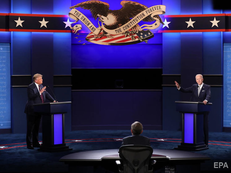 Выборы президента США. Победителем первых дебатов стал Байден &ndash; опросы