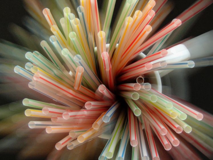 В Англії заборонили пластикові соломинки й ватні палички