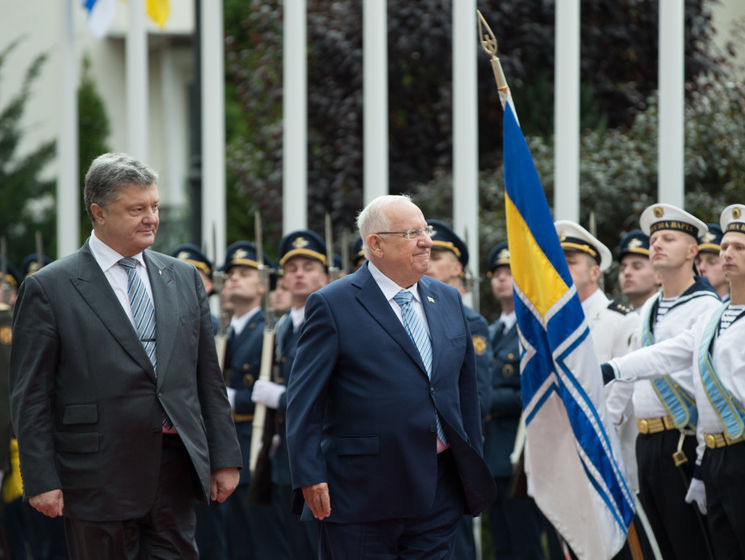 Президент Израиля прервал визит в Украину из-за смерти Переса