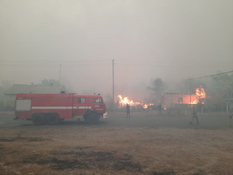 Пожары в Луганской области. Количество жертв возросло до 11