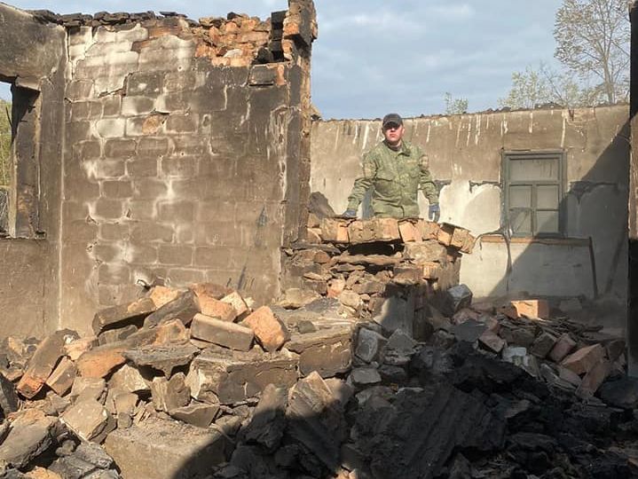 Пожары в Луганской области. Полиция нашла тела еще четырех погибших