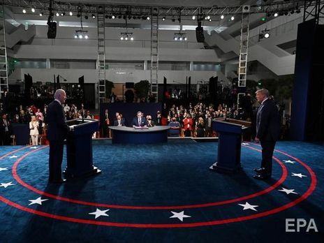 Байден випереджає Трампа на 10 процентних пунктів – соцопитування