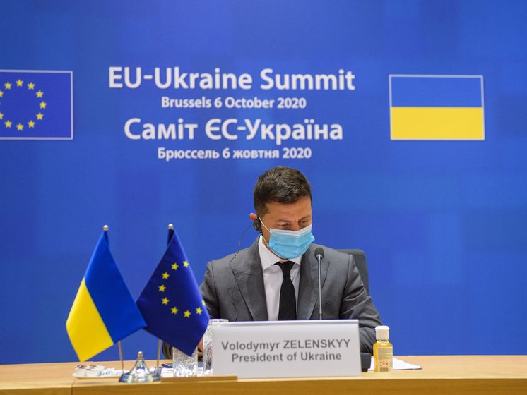 Зеленский: Я получил от лидеров ЕС заверения, что санкции против России будут действовать до полного восстановления суверенитета Украины