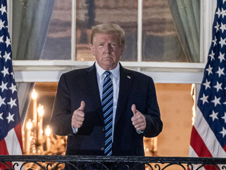У Трампа нет симптомов COVID-19 – врач президента