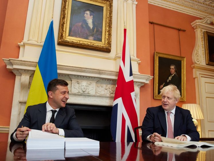 Переговори Зеленського і Джонсона. Україна запропонувала Великобританії купувати сільгосппродукцію за привабливими цінами