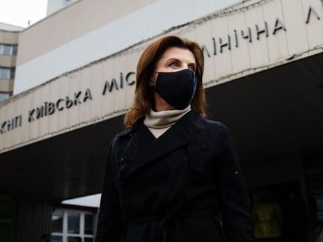Марина Порошенко: Мы требуем от местных властей немедленного развертывания больниц третьей волны