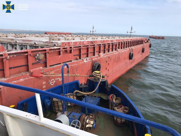 СБУ нашла 32 украденные баржи Дунайского пароходства